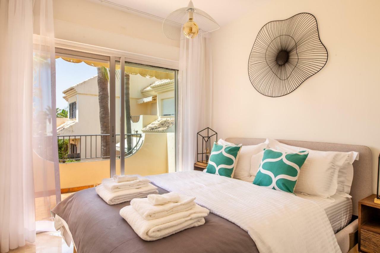 Stylish Townhouse In Beachfront Complex Marbella Dış mekan fotoğraf
